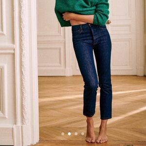 Sézane brut sexy indigo Jean size 27 tall